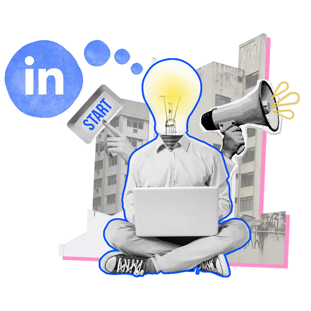 linkedin Illustration