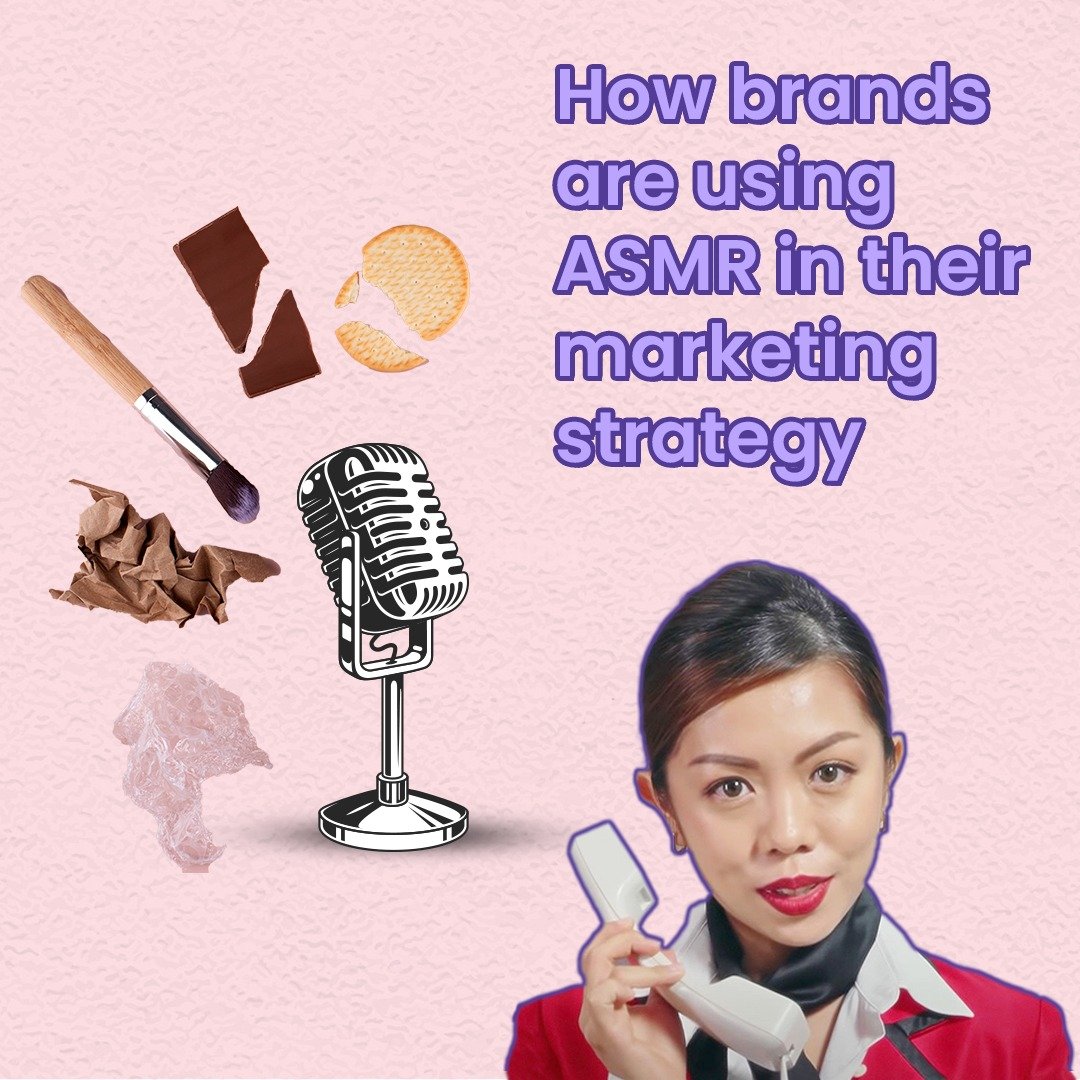 brands using asmr in their marketing strategy is going popular
