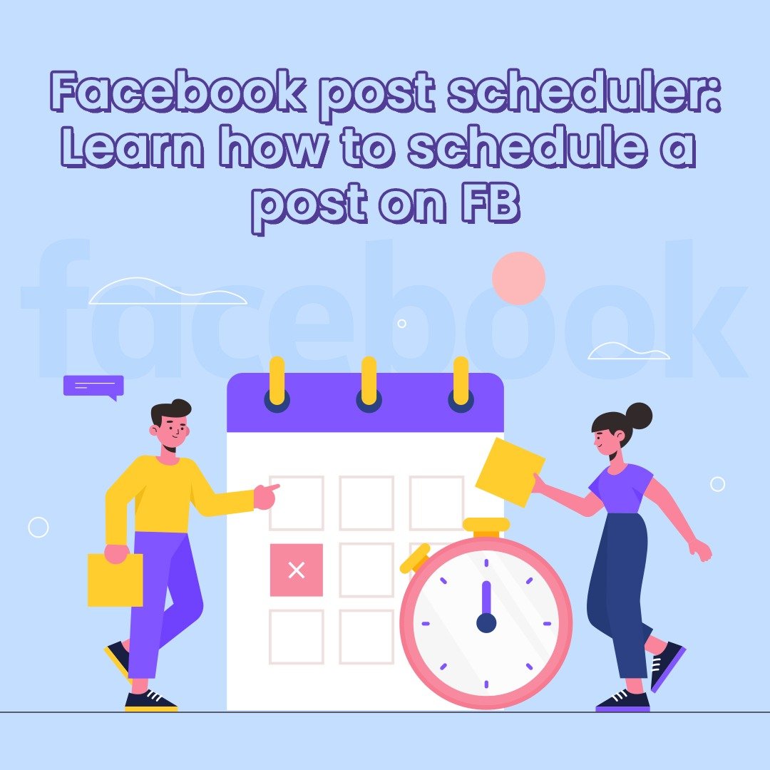 Facebook post scheduler