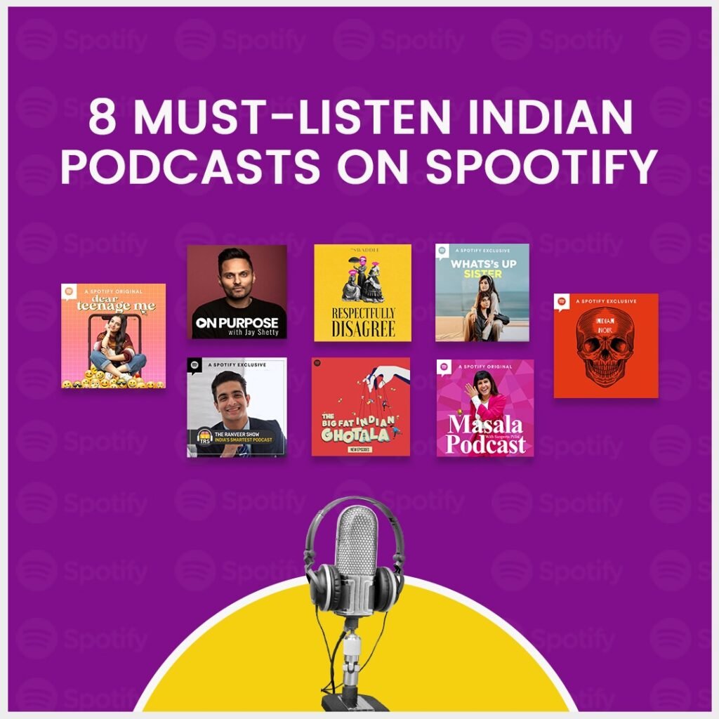 8 MustListen Indian Podcasts on Spotify