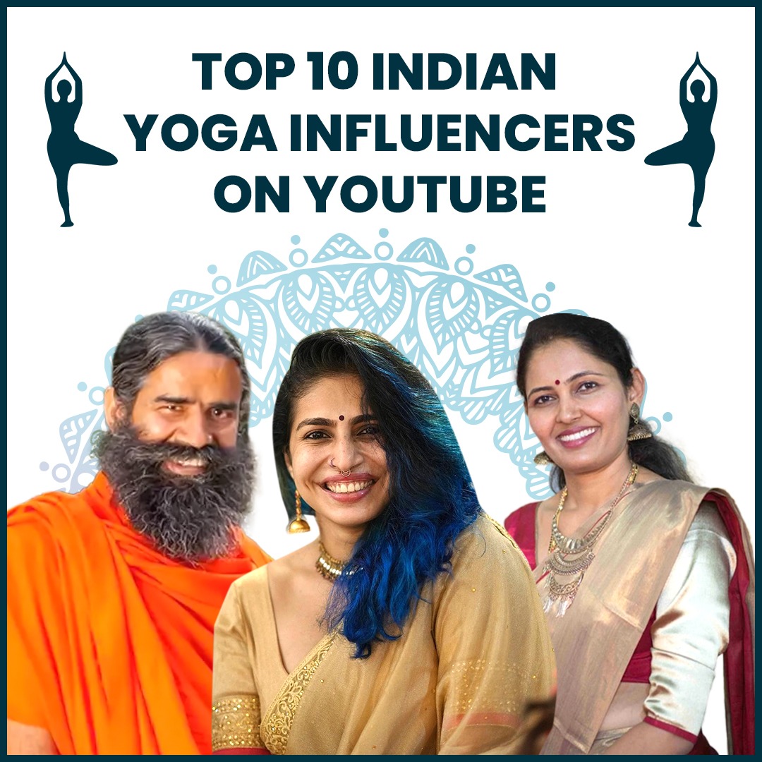 Top 10 Indian Yoga Influencers On  - Vavo Digital