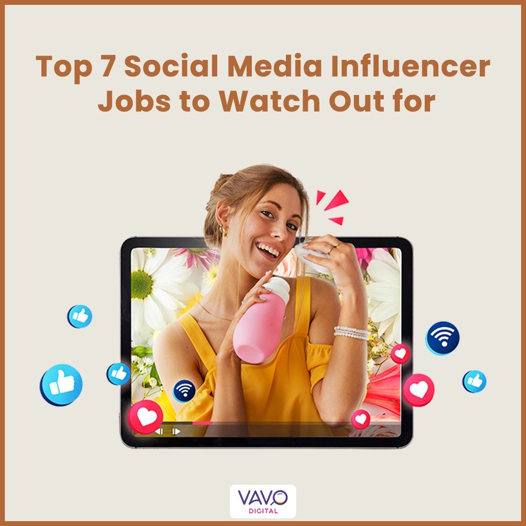 Social media influencers jobs