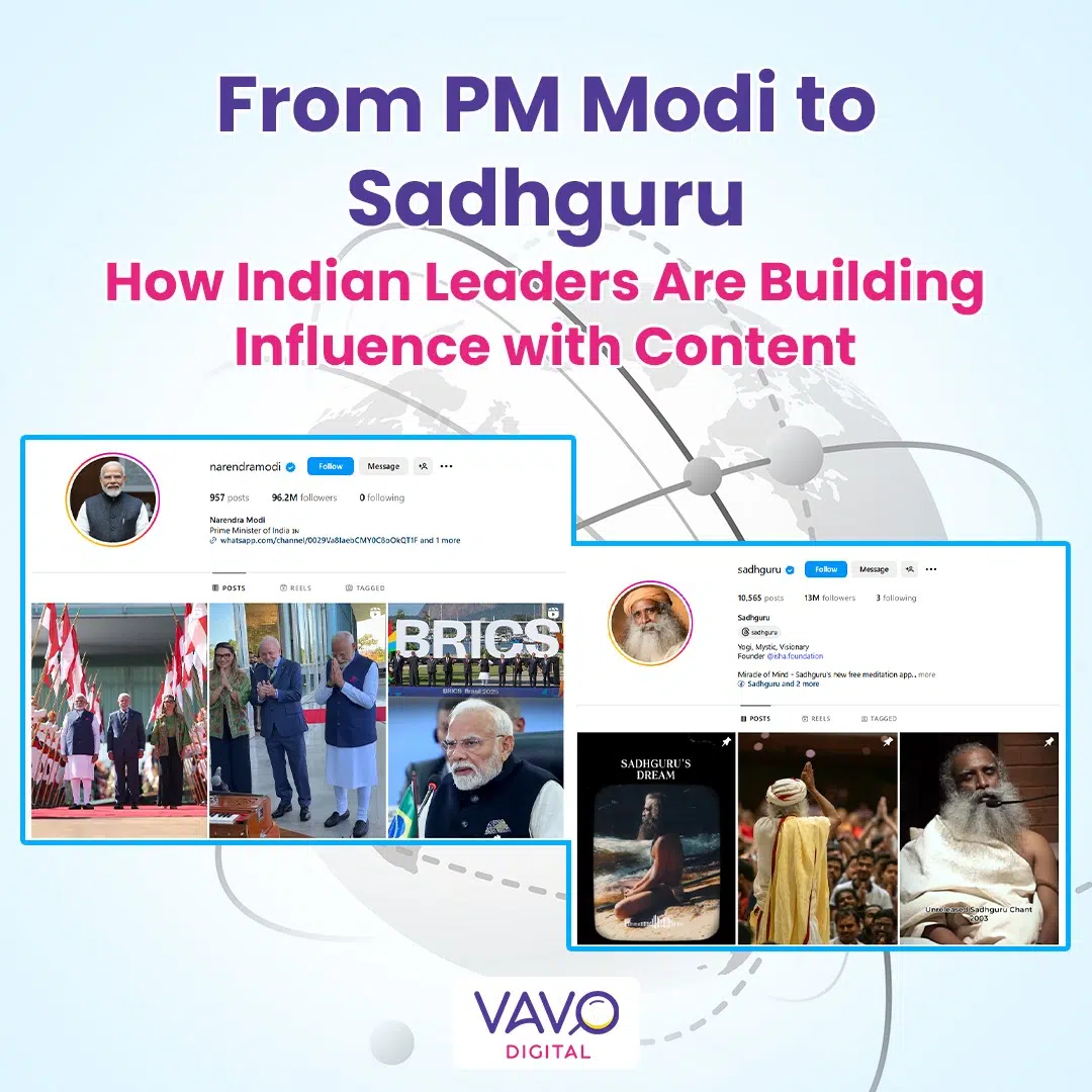 Indian leaders as content creators
