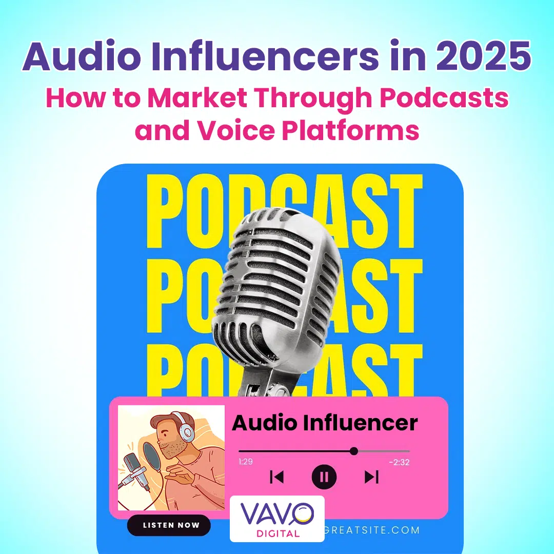 Audio influencer marketing