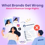 Influencer usage rights