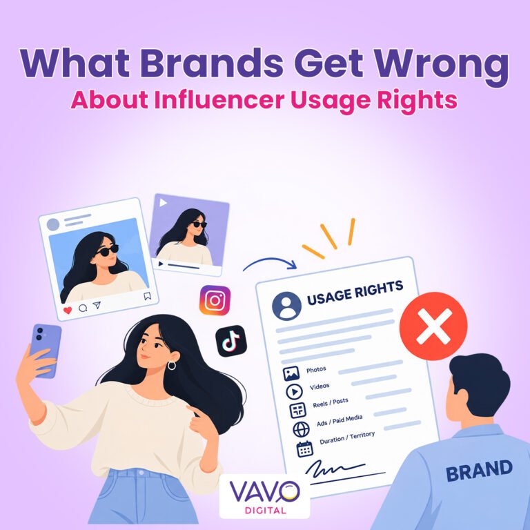 Influencer usage rights